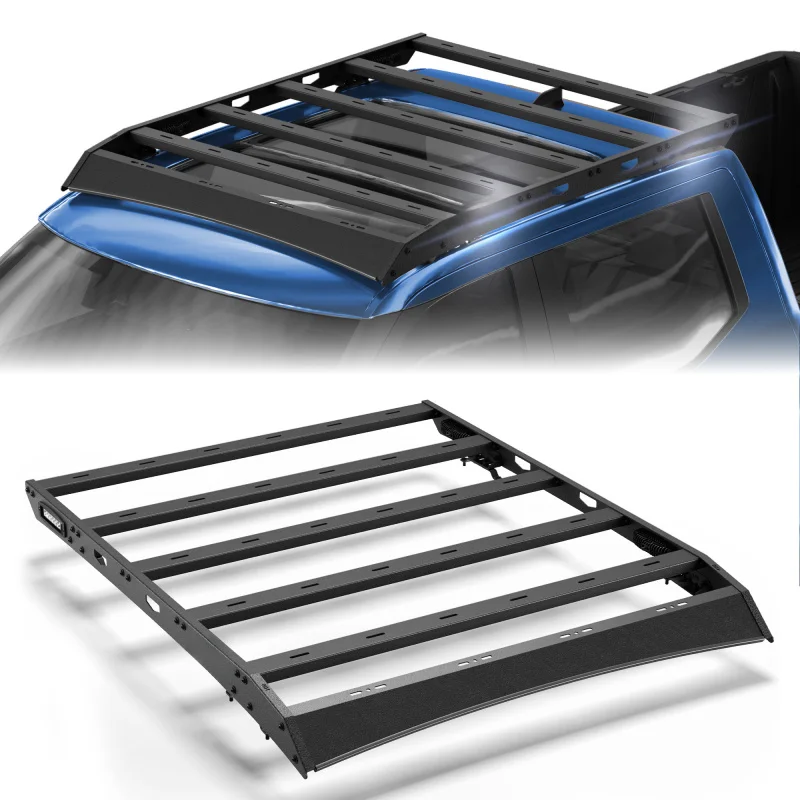 

High Quality 4X4 Off Road Aluminum Alloy Roof Rack Roof Rails Cargo Basket for Tundra 2022-2026