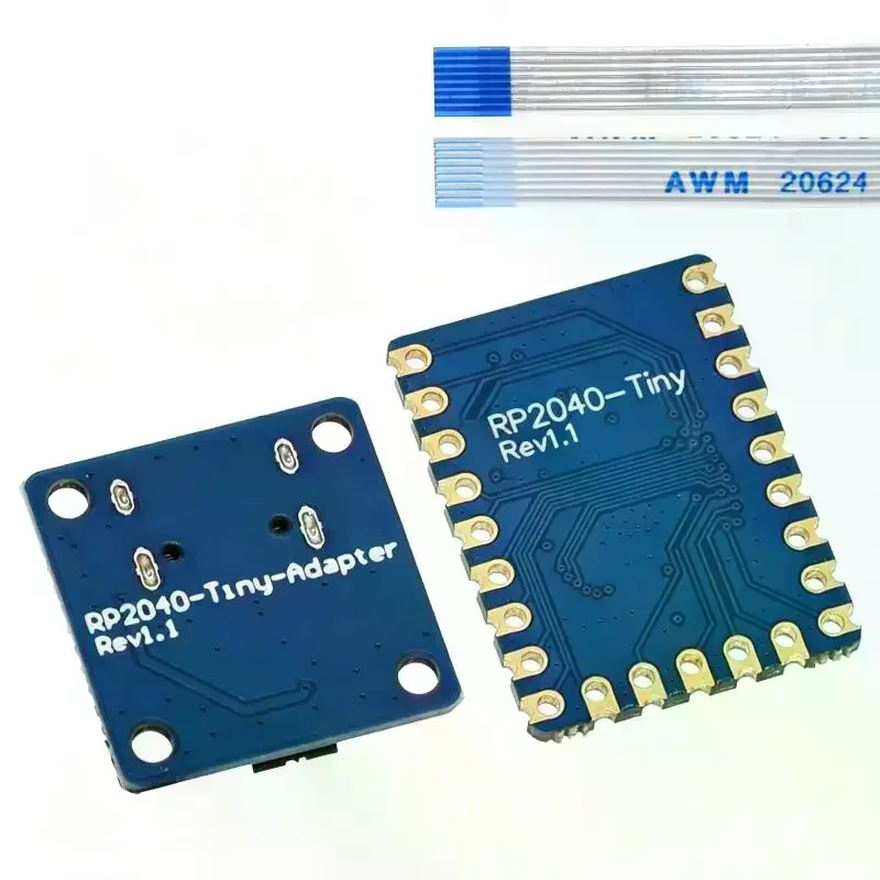 RP2040-Tiny Development Board Module RP2040 For ZERO Raspberry Pi USB Type C Interface 264KB 2MB Flash For Electronics Projects