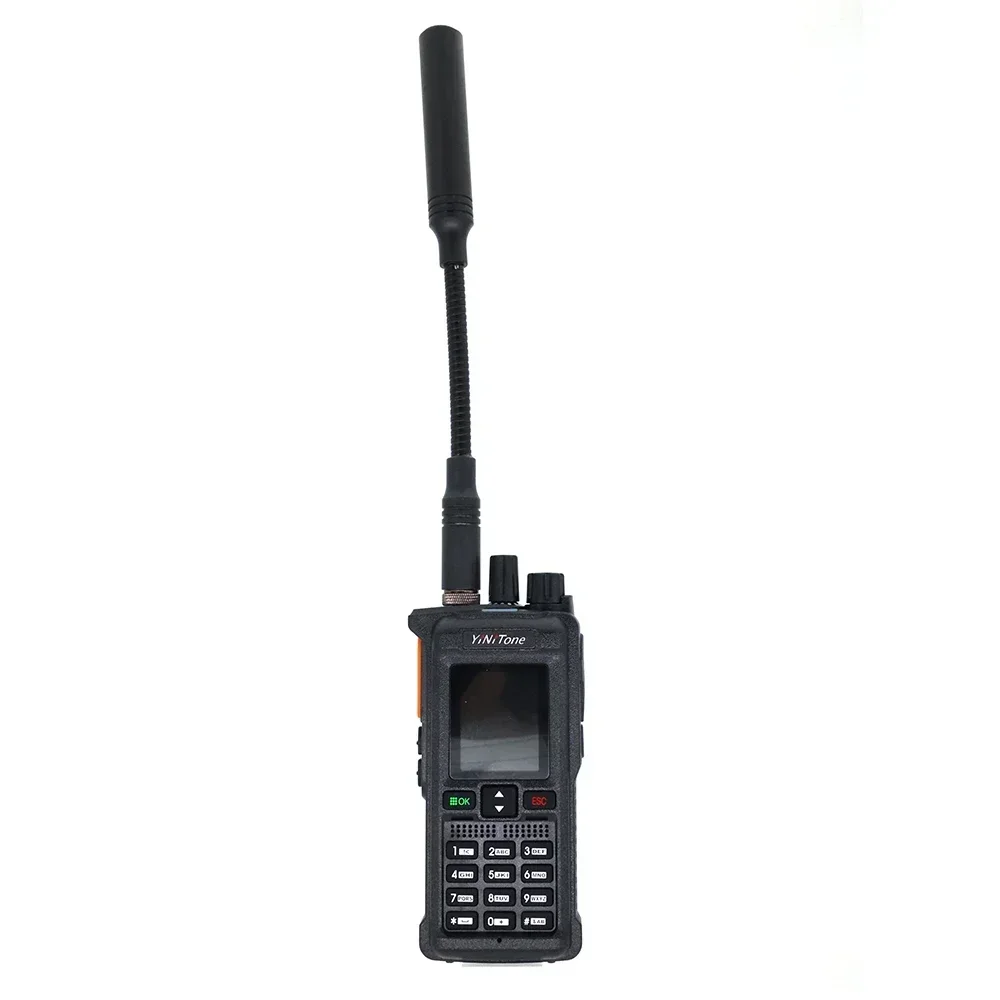 Para AT-22 23cm SMA-tubo de ganso hembra antena plegable UHF VHF para Baofeng UV-5R UV-82 BF-888s accesorios de Walkie Talkie