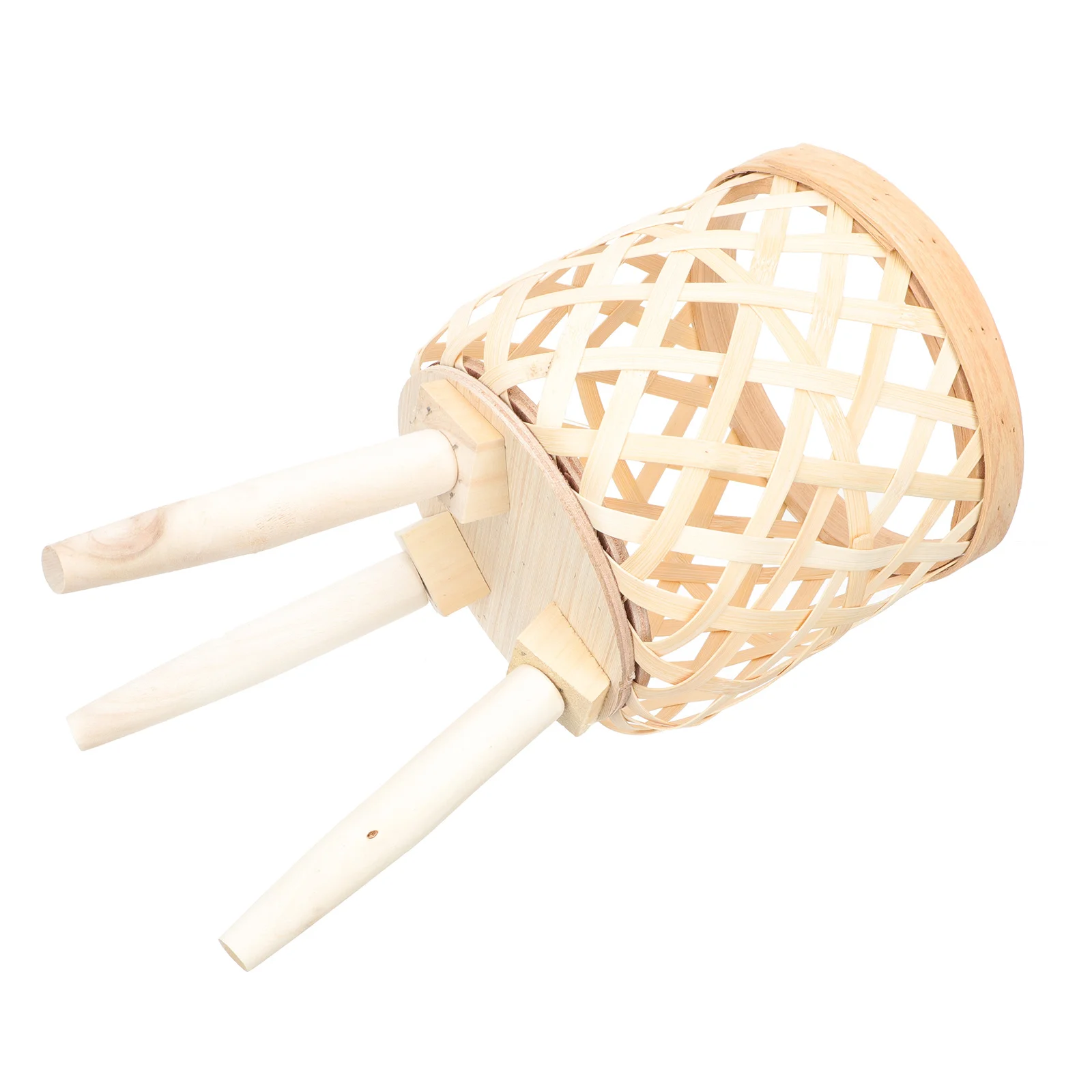 Kosz na kwiaty z bambusa, uniwersalny kosz do aranżacji kwiatowych, kosz do przechowywania, dekoracja na biurko, dekoracja na przyjęcia weselne, dekoracja domu