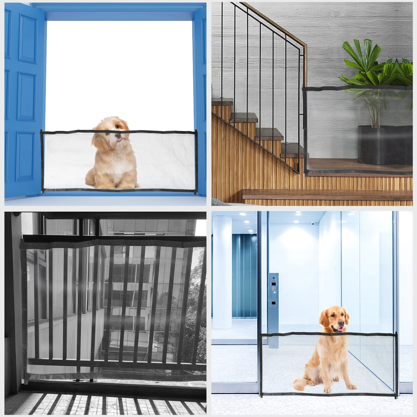 

Safety Protection Isolation Network Pet Mesh Fence Baby Dog Isolated Gate Screen