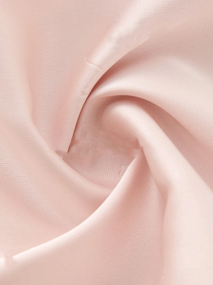 Sexy Ice Silk Strap Shorts Pajamas Solid Color Soft Chest Mat Home Clothes Long Sleeve Set Spring/Summer New Women's Four Set