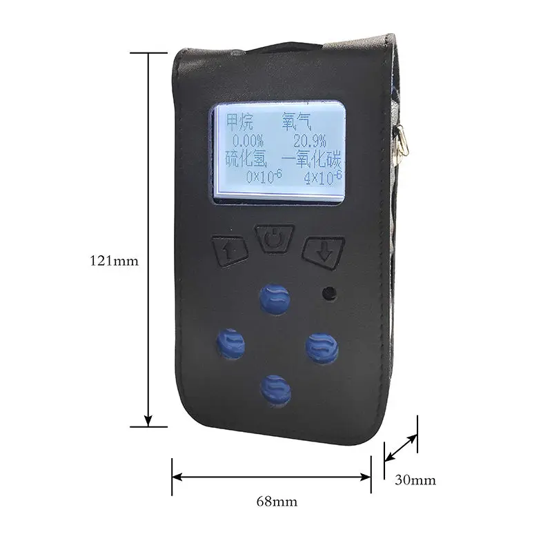 Portable Sulfur Dioxide Analyzer, Gold Supplier Gas Detector, Mining Use Gas Detector KP836-922d