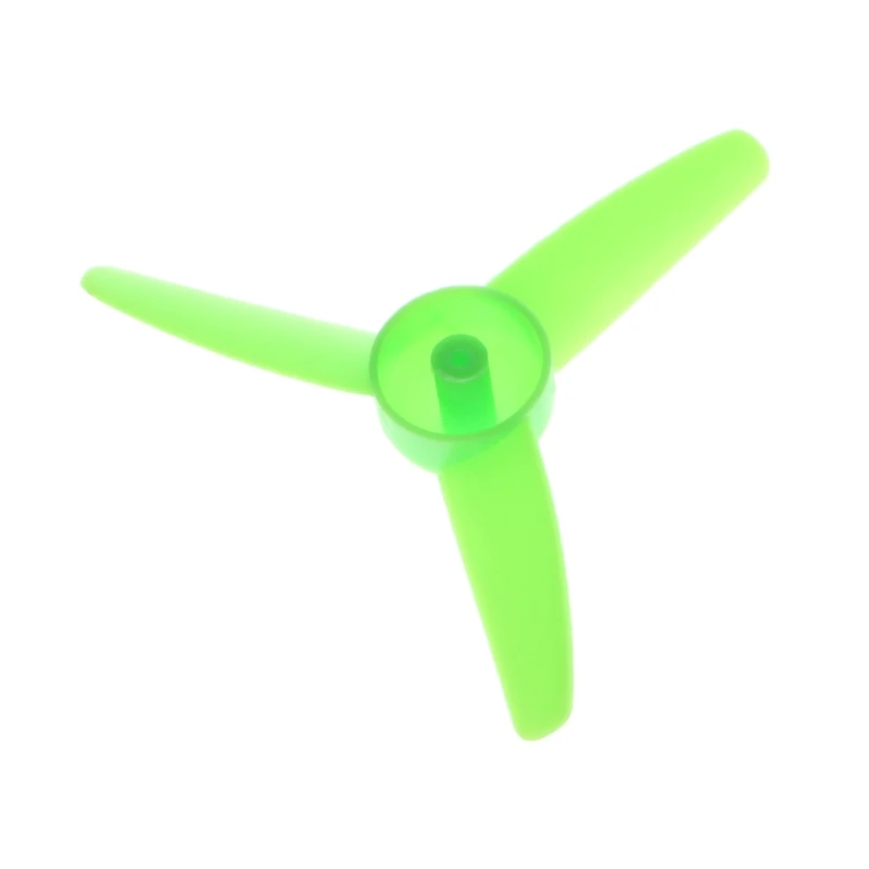 1PC Wind Power Toy Three Plastic Propeller Accessories Shaft Diameter 2mm