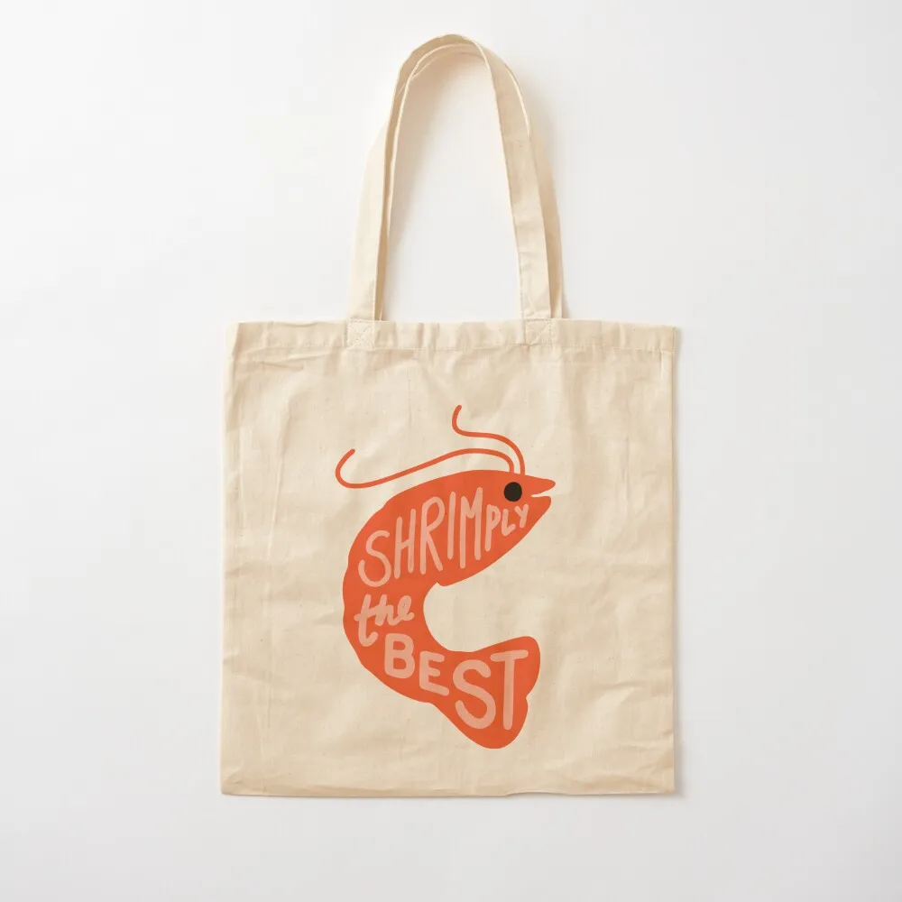 

Shrimply the Best Tote Bag Woman shopper bag shopper bag woman Big women Canvas Tote