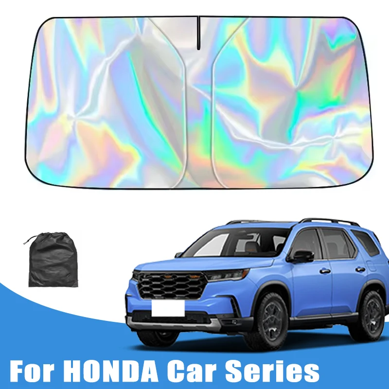 

Car Windshield Sunshades Cover for Honda Civic Accord CRV HRV Fit Jazz City Passport Pilot Sun Protection Car Accessories