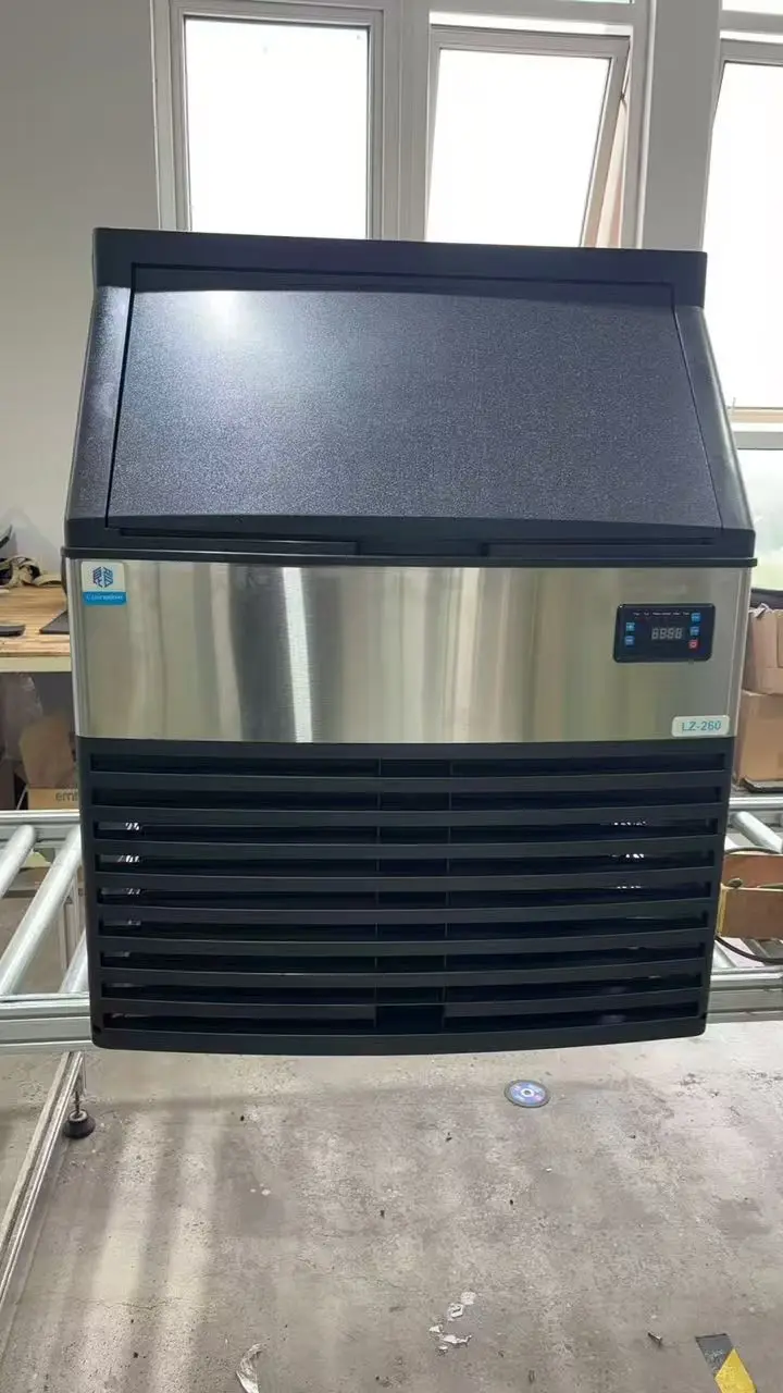 Ice Machine Factory Modular Big Capacity Cube Ice Maker Machine for Cold Drink Shop LZ-200