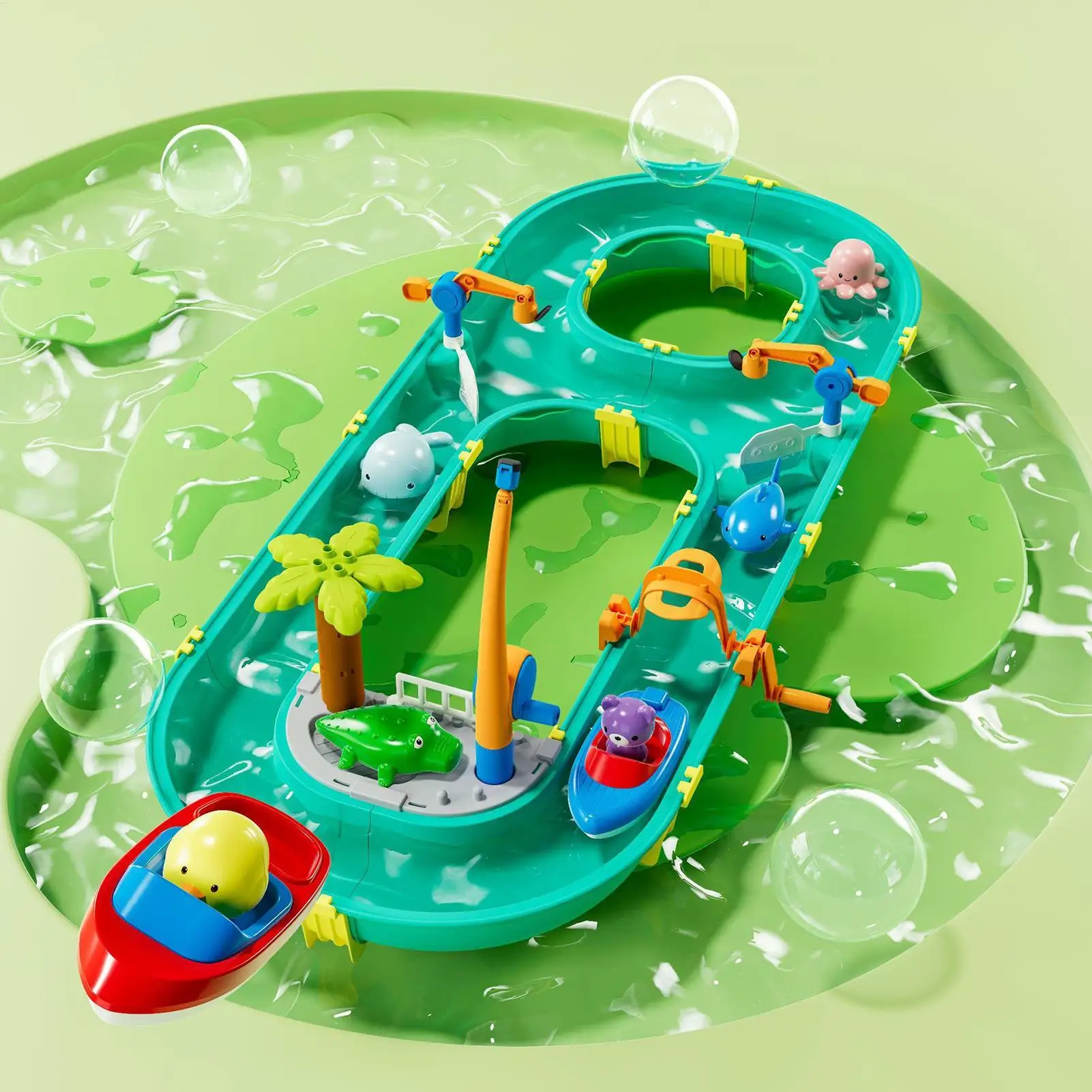 Water Table For Kids Ages 4-8 Interactive Water Table Games Accessories For Park School Playroom House Patio Classroom Camping