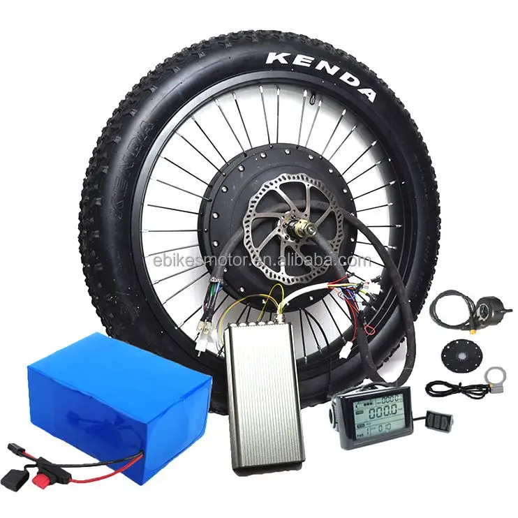 Factory Sell Mid Drive Conversion Kit 20''-28'' 2000w 3000W 5000W 8000W Electric Conversion Kit For Bike Ebike Kit