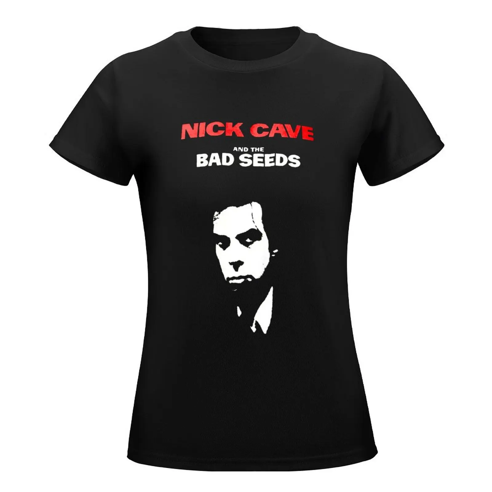 Nick Cave and the bad seeds T-Shirt Short sleeve tee Aesthetic clothing tees t-shirts for Women loose fit