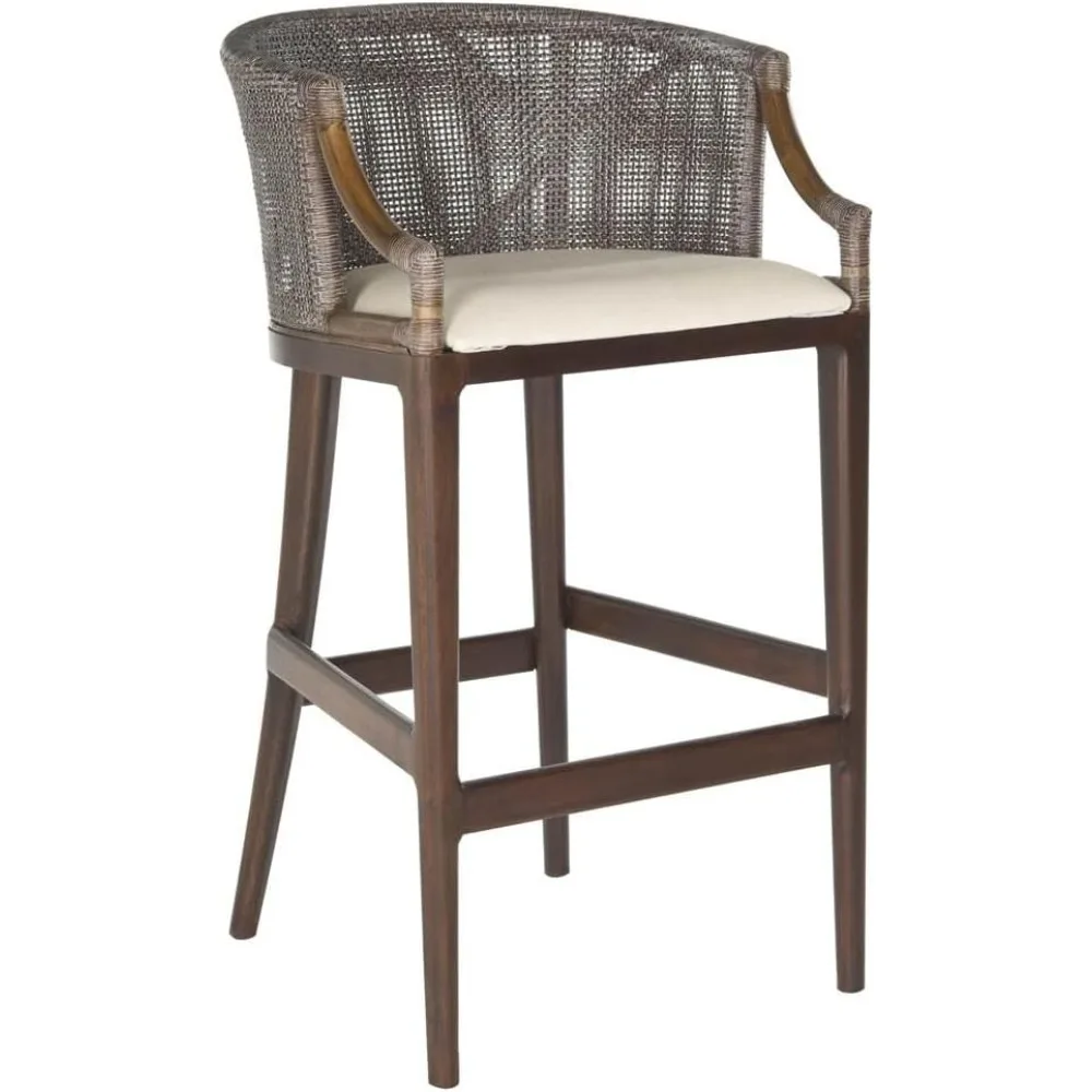 Safavieh Home Collection Brando Brown 28-inch Bar Stool
