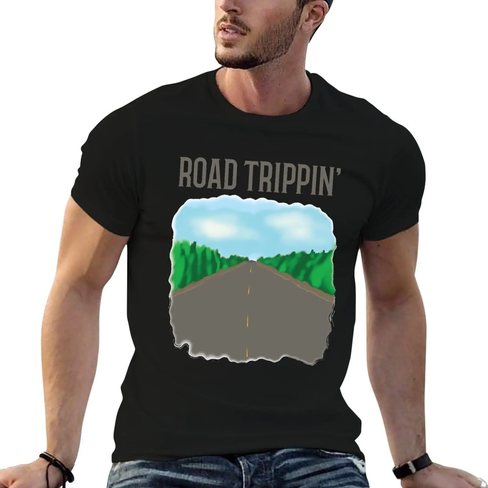 Road Trippin' T-Shirt cute clothes man clothes mens white t shirts