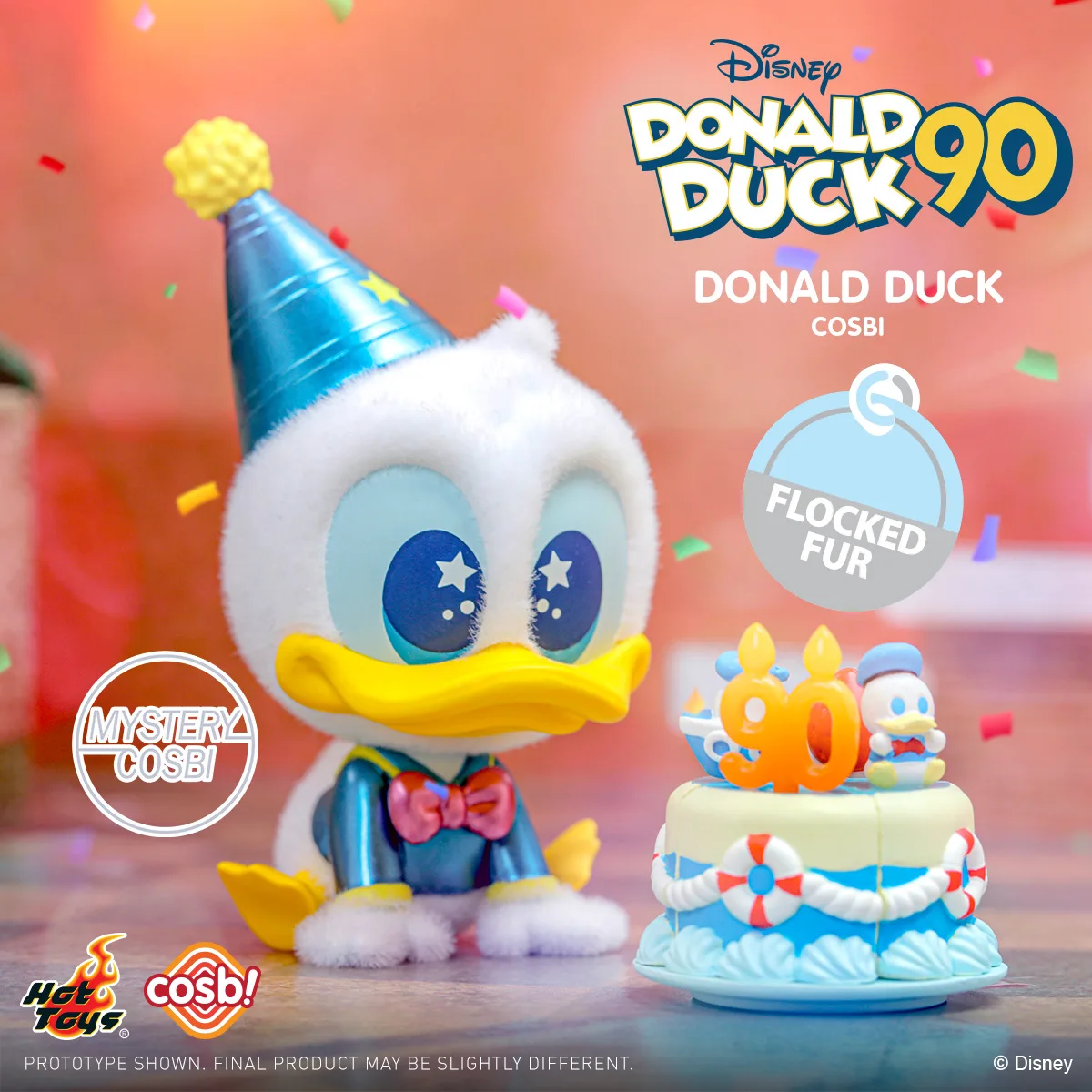 Hot Toys Disney Donald Duck 90th Anniversary Daisy COSBI Colleciton Figures Exclusive Collectible Lovely Gifts