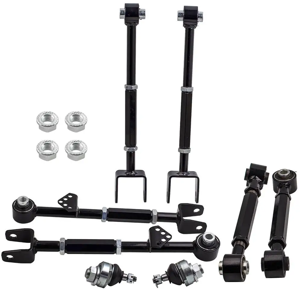 

Rear Camber Control Arm Toe Kit + Front Ball Joint For 08 -13 accord 09-13 TL TSX