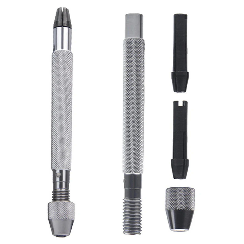 DB.6892 3 IN 1 Stainless Steel Heavy Duty Swivel Screwdriver Drill Pin Vise Watch Crown Tube Chuck Tools For Watchmakers