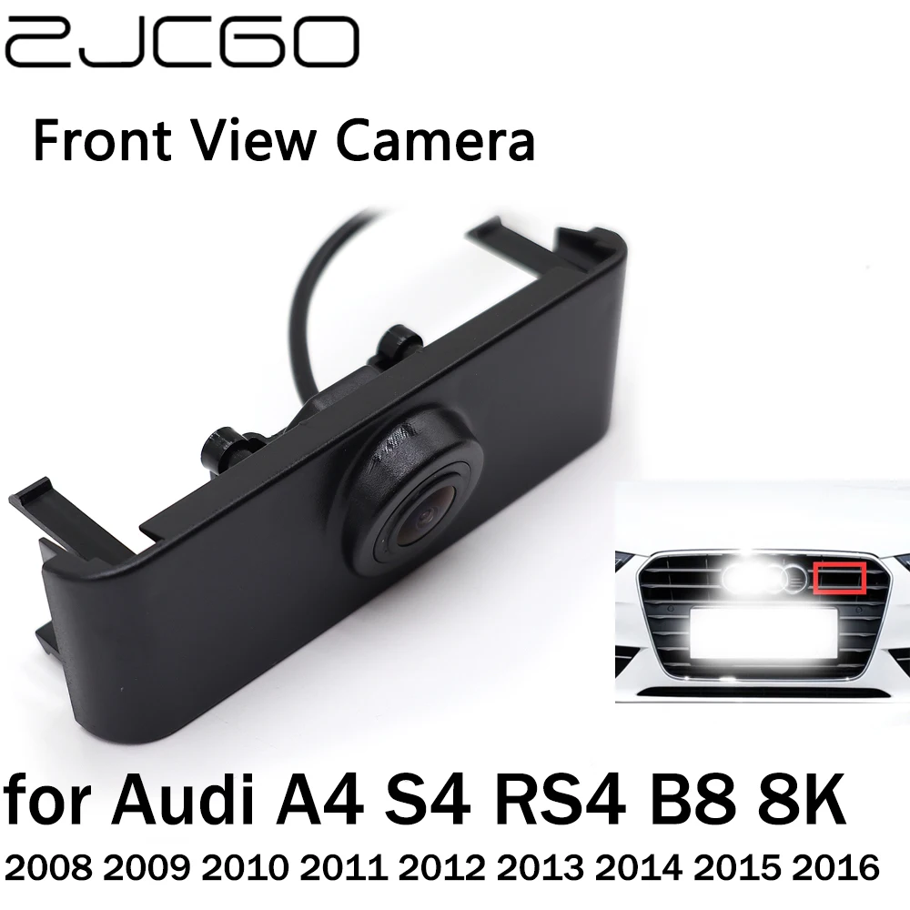 ZJCGO Car Front View LOGO Parking Camera Night Vision for Audi A4 S4 RS4 B8 8K 2008 2009 2010 2011 2012 2013 2014 2015 2016