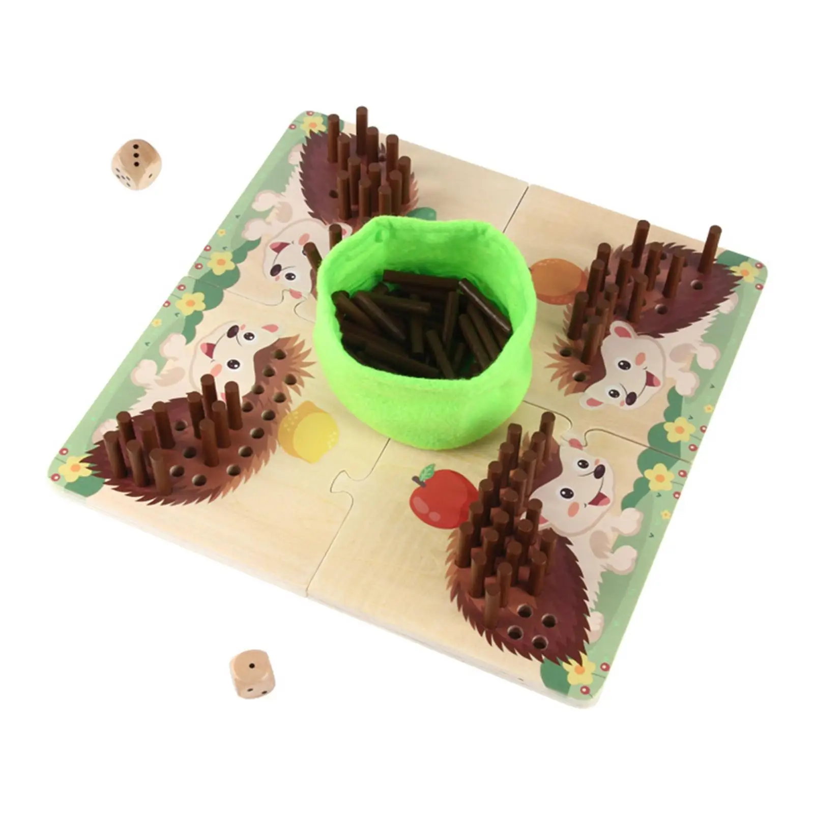 Hedgehog Game Subtraction Early Education Interactive Counting Matching Game for Activity Matching Coordination Sorting Counting