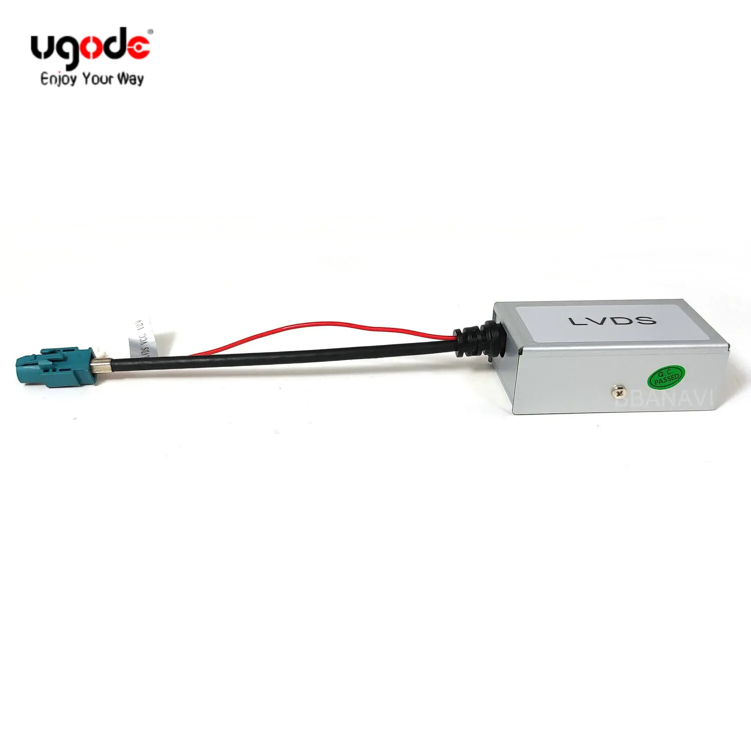 LVDS signal switch box for BENZ NTG4.0 car factory 10pin lvds connector to android 4pin plug