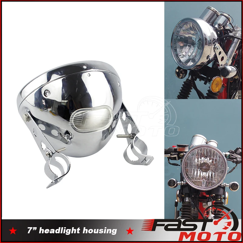 Chrome 7 Inch Motor…