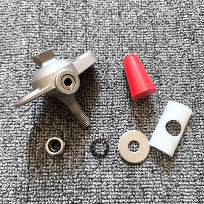 Stainless steel single-axis movable ankle joint, limb prosthesis accessories, single-hole movable ankle plate accessories