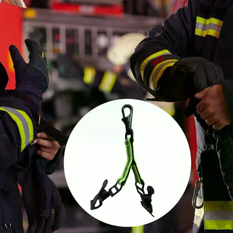 Glove Clips Firefighter Glove Strap Universal Gloves Holder With 1/ 2 Clip For Hanging Gloves Tool Bags Glove Keeper Glove Clip