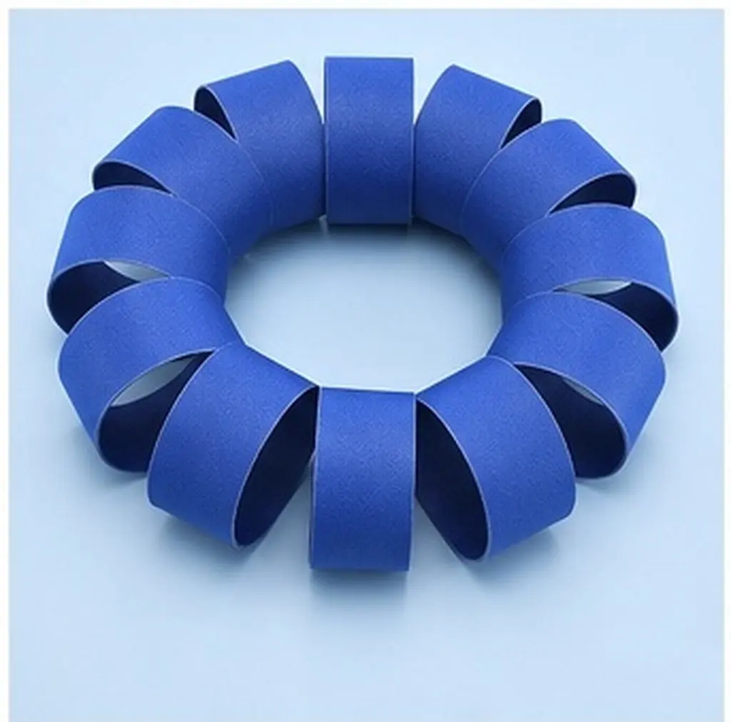 500Pcs Disposable Paper Napkin Rings Self Adhesive Soft Napkin Bands for Restaurants Hotel Wedding Banquet Silverware Wraps