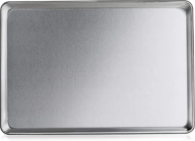 

18" x 26" Full Size Stainless Steel Sheet Pan 20 Gauge- Bakeware Baking Pan Baking Sheet Baking Tray Cookie Sheet Cookie