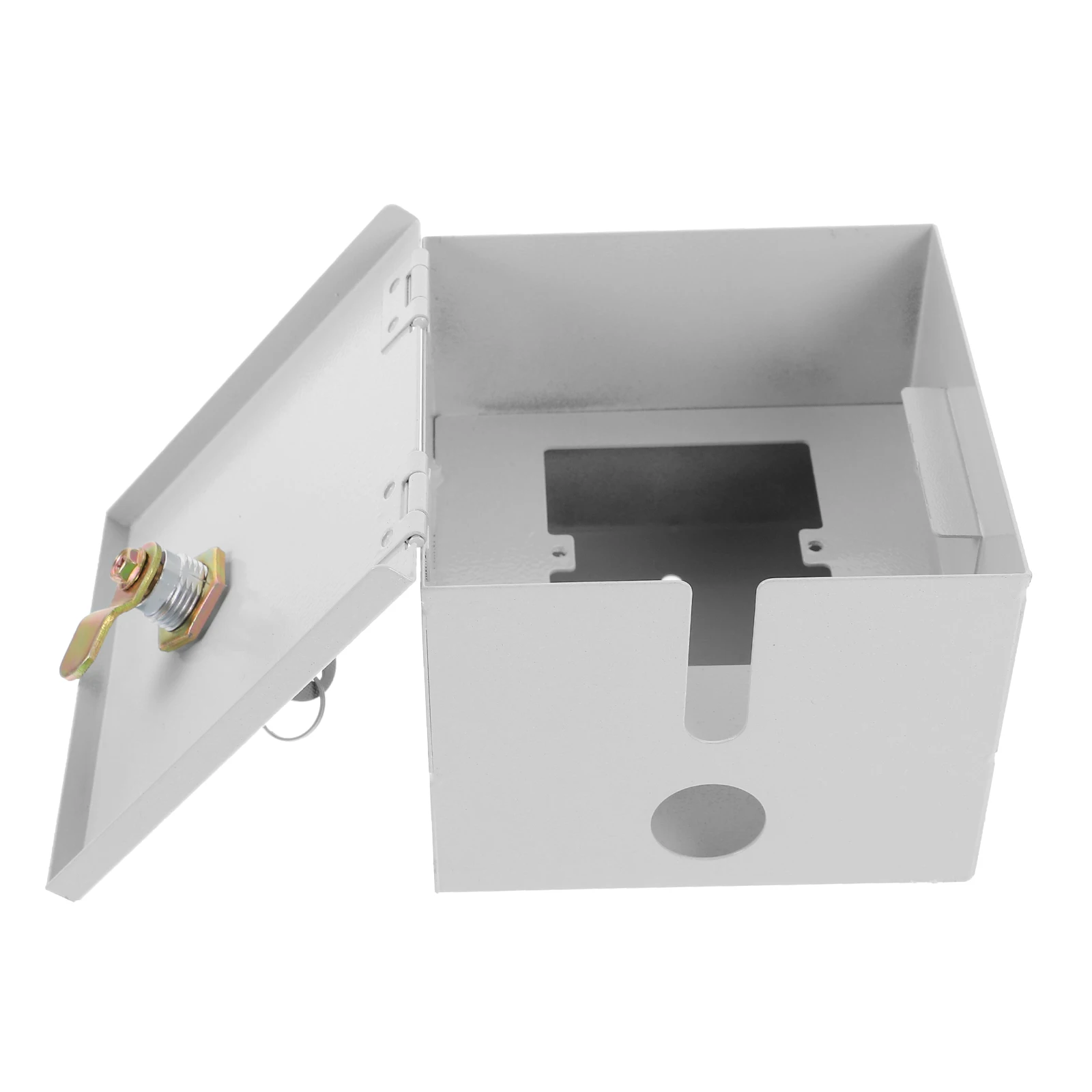 

Outdoor Electrical Box Lock Anti-Theft Plug Cover Weatherproof Metal Socket For Generator Welder Motorhome