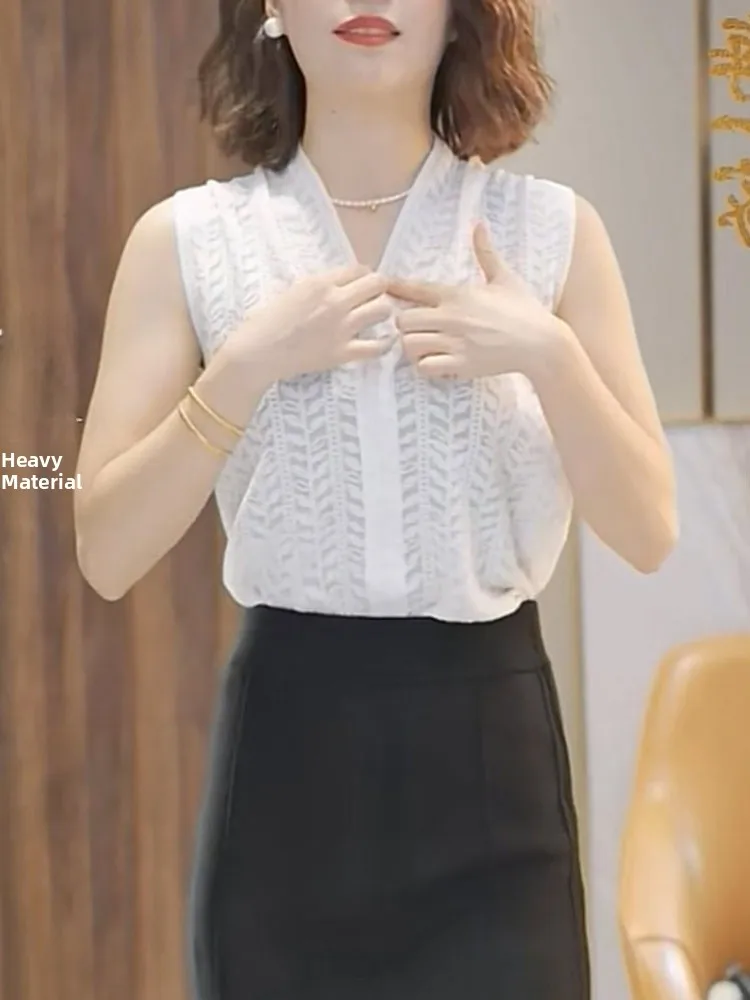 Slimming  Color Base Layer irt Casual Knitted Top Faionable Svel Vest Trendy Upper Apparel Anti-aging Layering