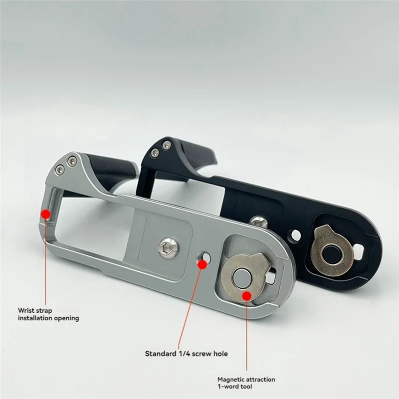 EDT-Kamera Schnellwechsel-L-förmige Platte mit Handgriff für FUJIFILM X-T50 XT50 Kamerabasishalter Handgriff