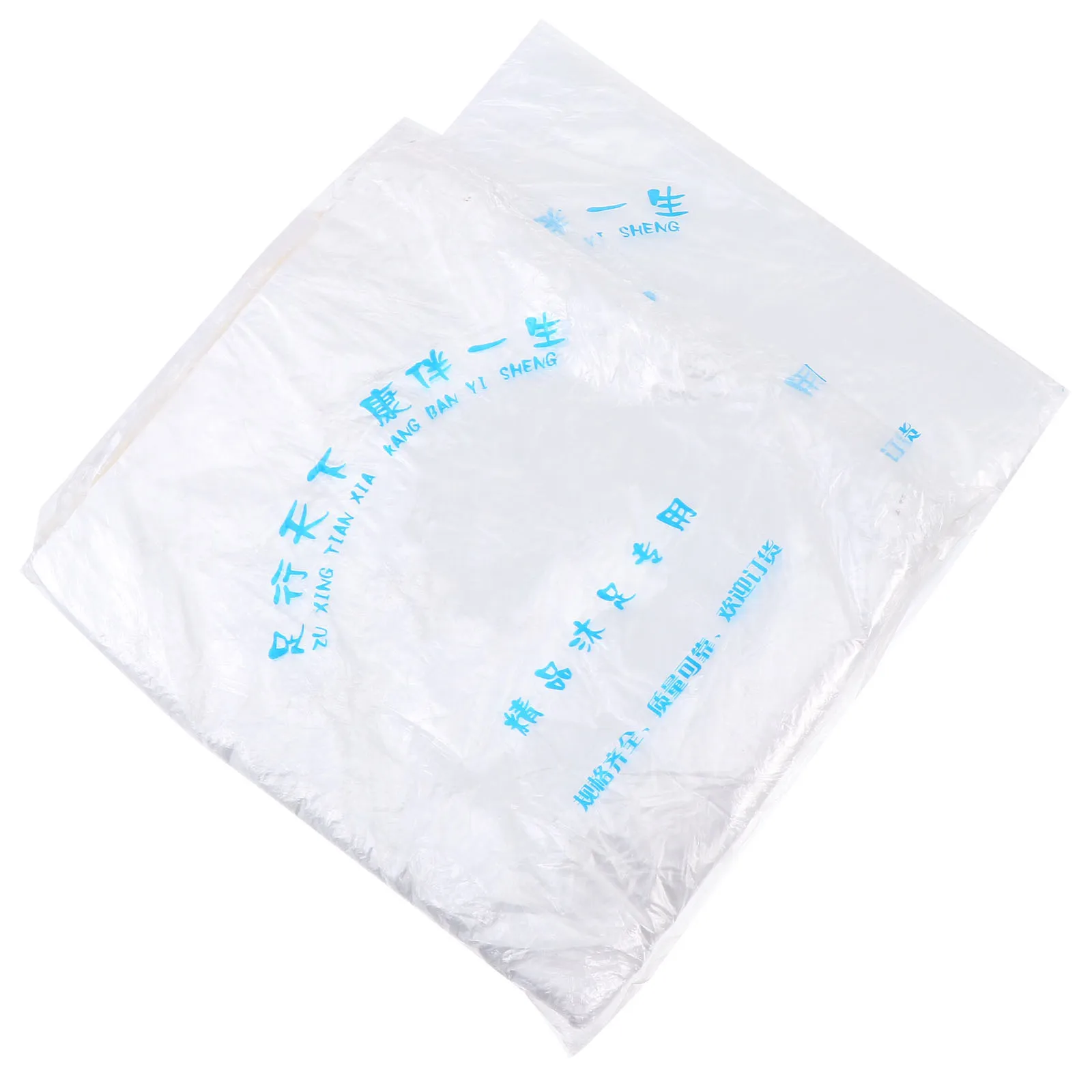 160 Pcs Disposable Foot Bath Bag Plastic Foot-care Liners 2 Packs 85x65cm Tear Resistant SPA Practical Foot Soaking
