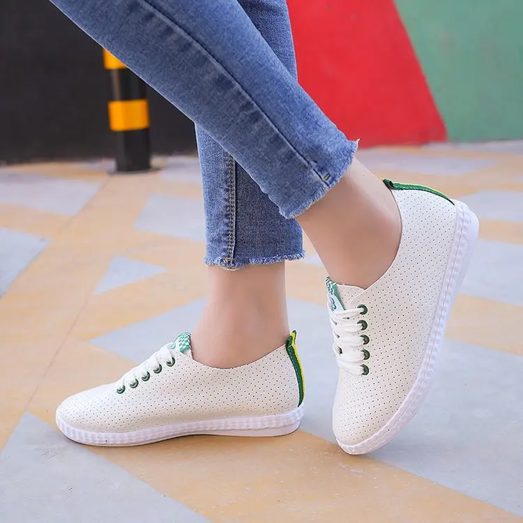 Hot New Fashion Light High Quality Women girls Flats Shoes Slip On Breathable Casual Shoes Shoes Flat Shoesfg87