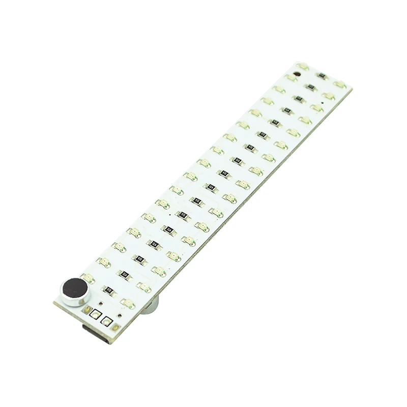 2*17 LED USB Mini Spraakbesturing Audio USB Muziek Spectrum Licht Flitser Volume Niveau Indicator LED voor MP3 Versterker