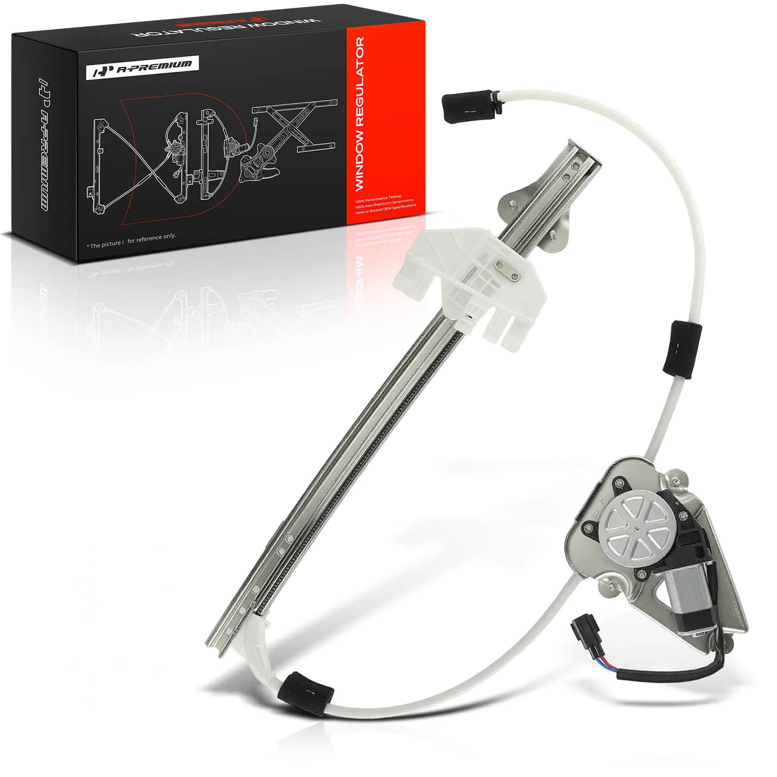 A-Premium Front Driver Side Power Window Regulator with Motor for Jeep Liberty 2006-2007
