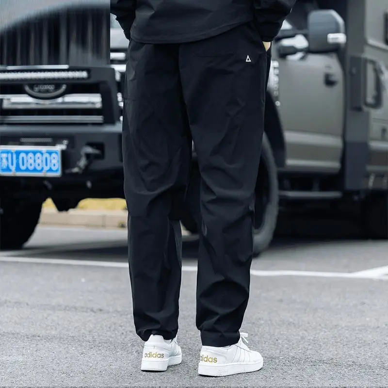 

Casual Trousers Straight Leg Micro Cargo Pants Outdoor Waterproof Sports Pants Hiking Mountain Climbing Cargo Pants Men's Pants