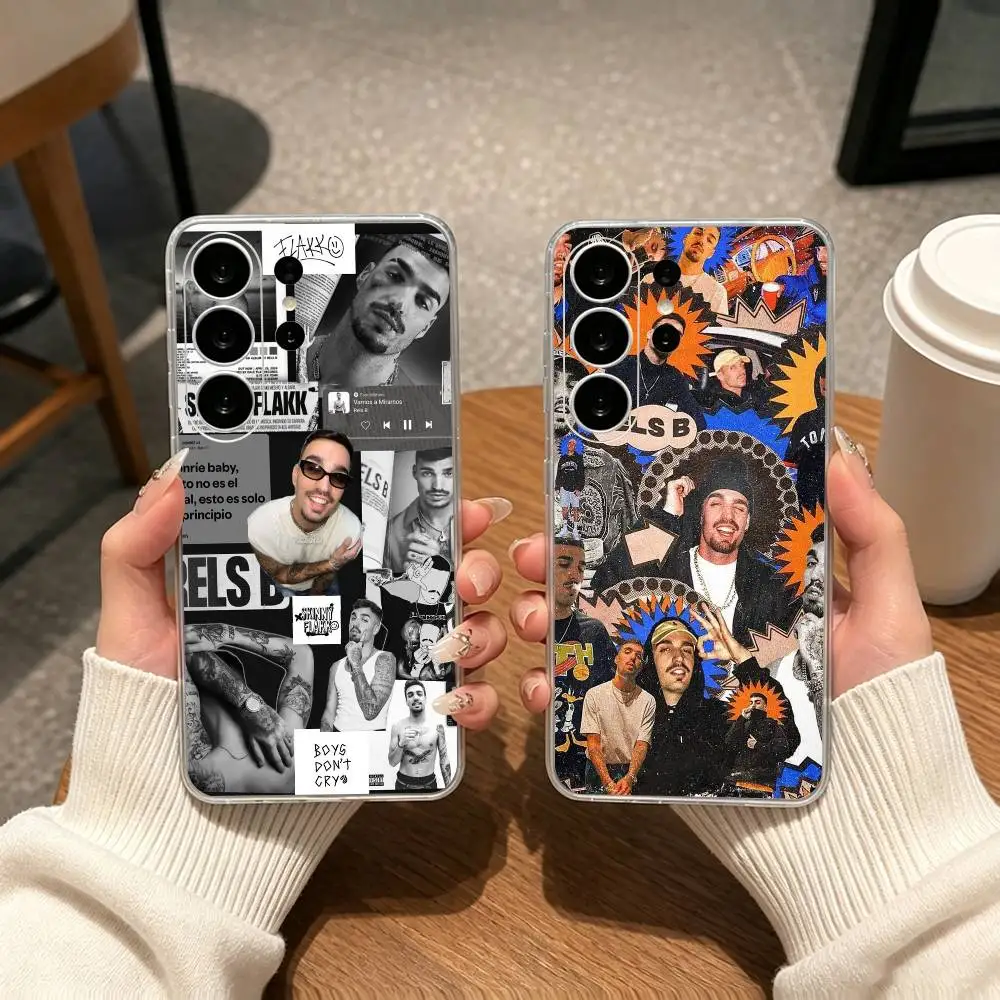 Hot Rapper Rels B  gift Phone Case Transparent Silicone Soft For Samsung S25,S24,S21,S22,S23,S30,Ultra,S20,Plus,Fe