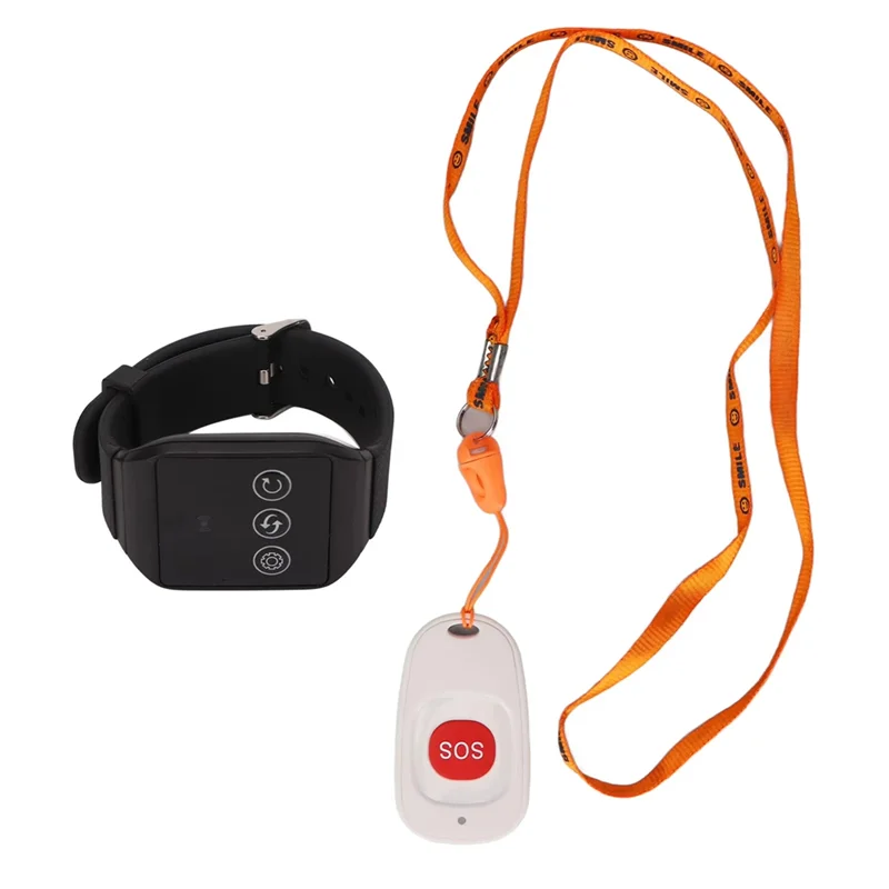 B04C-Nurse Alert System Wireless Caregiver Pager SOS Portable Remote Waterproof Stable Signal