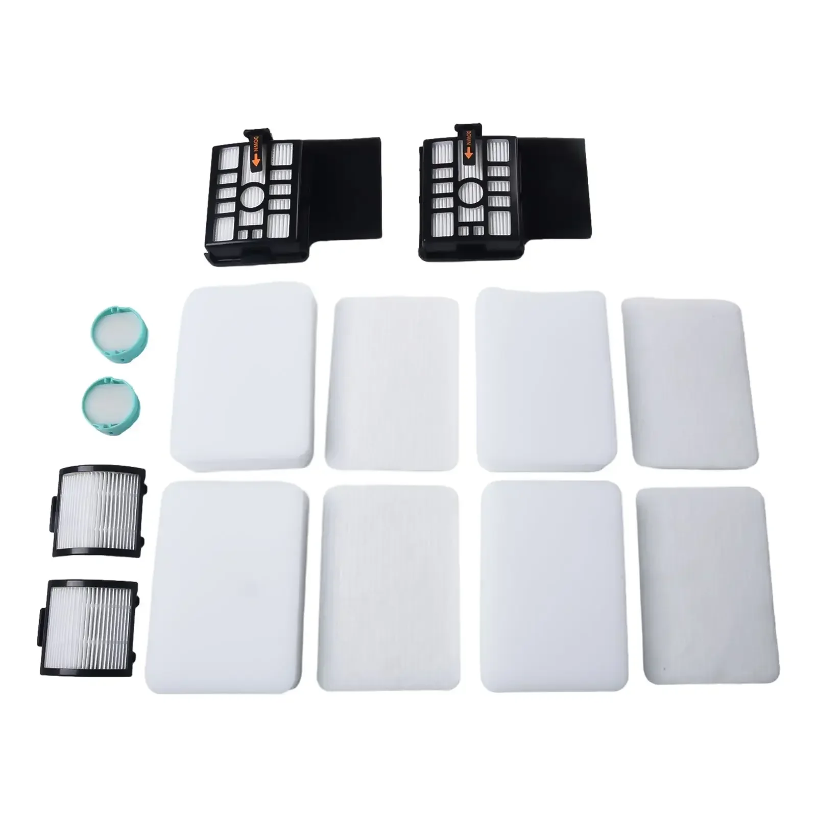 

12Pcs/set Washable Reusable Filter Replacement Kit For IW3511 For Detect Pro Cordless Vacuum Cleaner Accessories