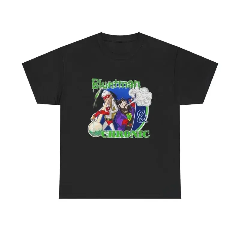 Bluntman And Chronic T Shirt Funny Movie Poster Jay Silent Bob Heavy