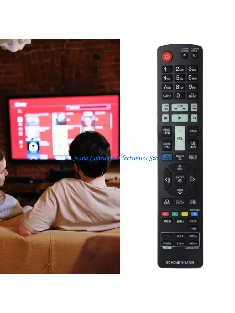 G7NE Replacement Remote Control for Blu-ray Home Theater LHB336 LHB536 HX906SB LHB976 HX551 HX561 Remote Controller