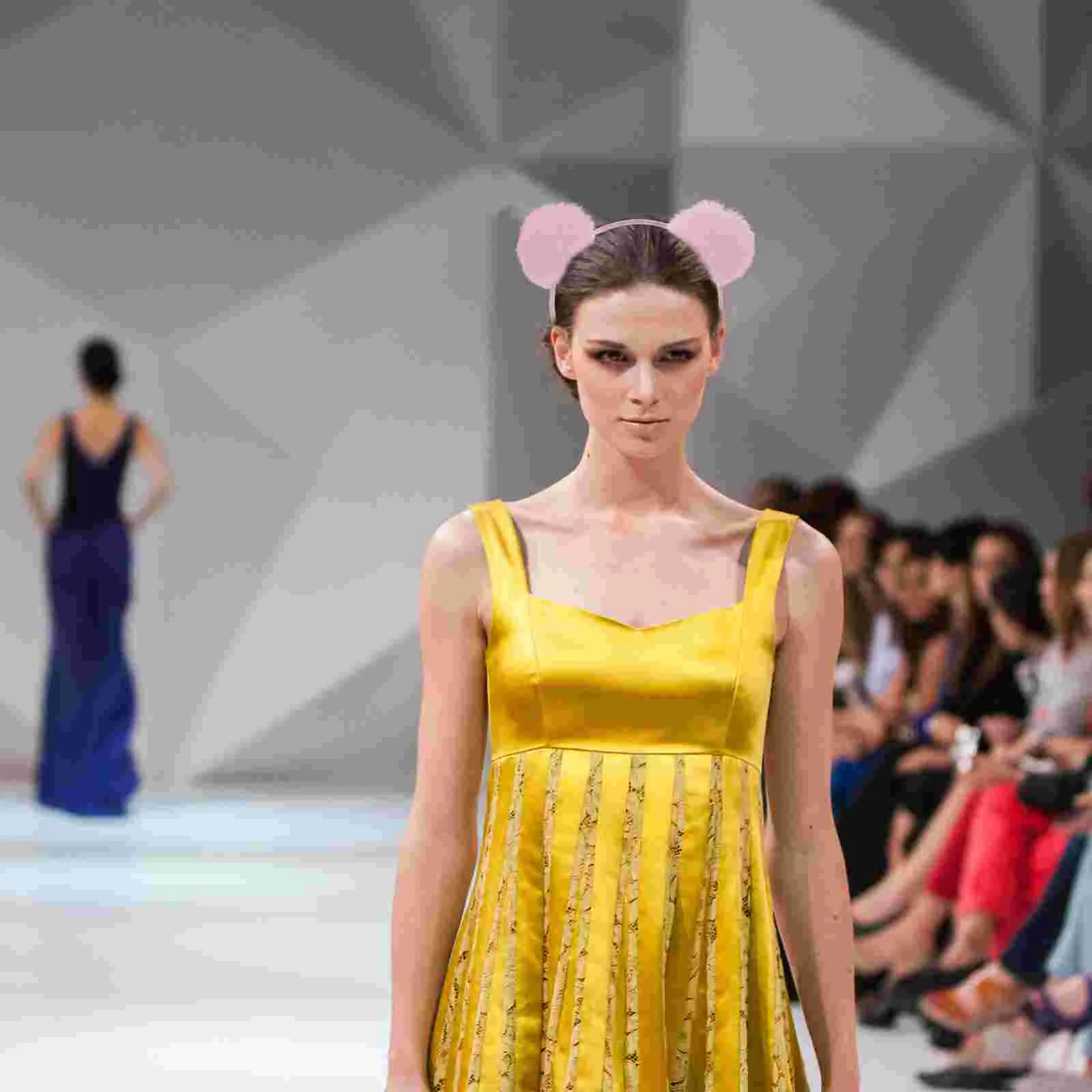 Zubehör Ball Stirnband Kind Karneval Kostüm Plüsch Pom Poms Farbige Stirnbänder