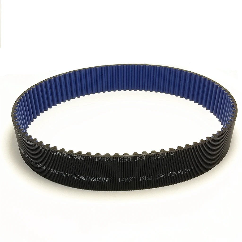 Poly Chain GT Carbon 14MGT-1260 Timing Belt Polyurethane + Carbon Fiber Core Wire Motorcycle Heavy Machinery Drive Belt
