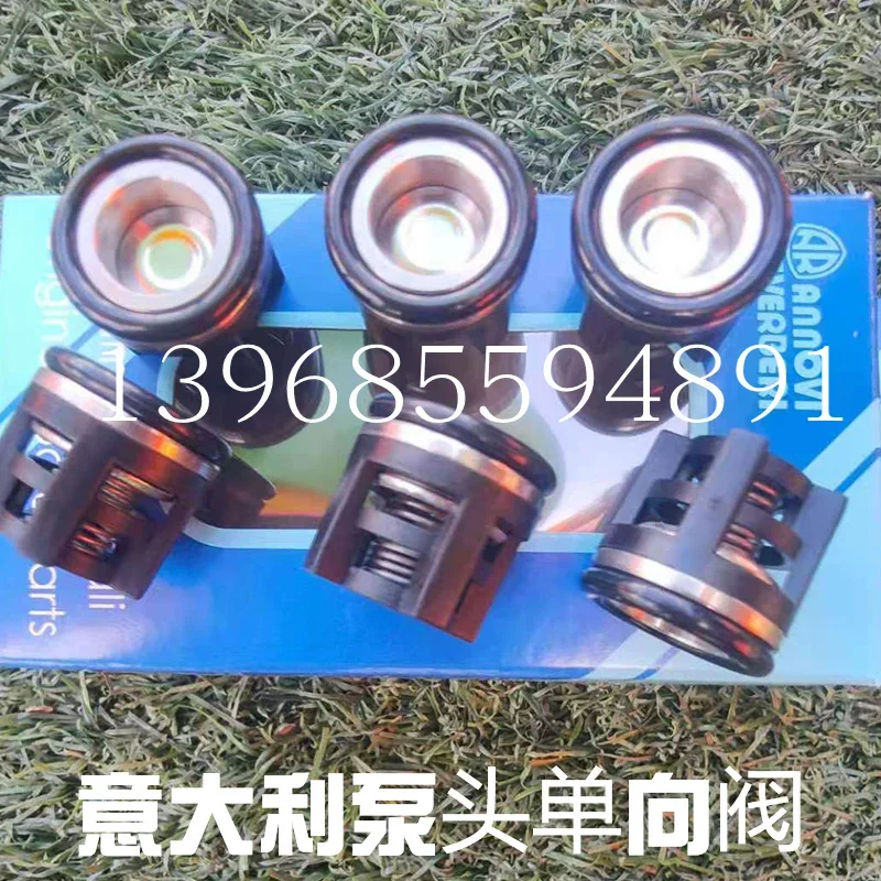 Black valve core, sealing ring, water seal, Italian AR high-pressure water pump pressure valve, 6 sets