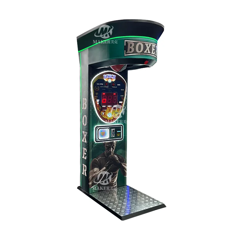 

Arcade Punch Game Boxing Machine with Cashless Payment High Quality Sport Game Metal Coin Operated Boxing Game Machine