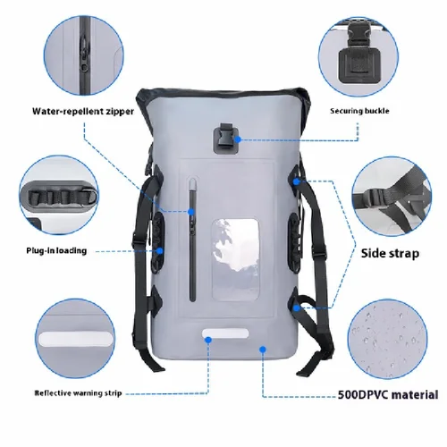 Imagen 1 del producto Mochila impermeable vendedora caliente para senderismo al aire libre, camping, montañismo, camping, mochila impermeable tanto para los hombros