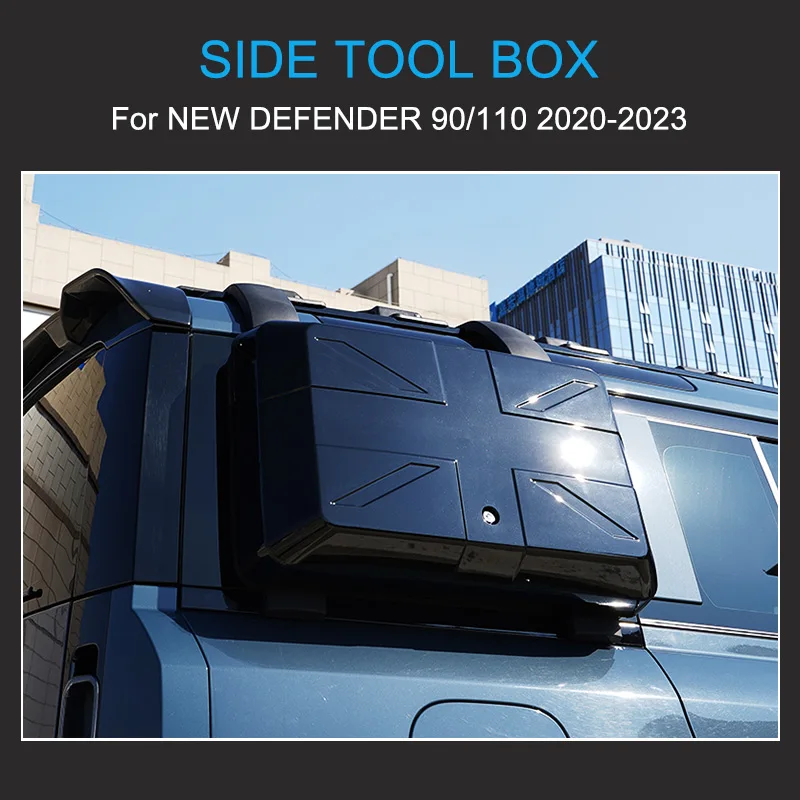 Roof Racks Boxes Side Tool Box for Land Rover 90 110 2020-2024 Tool Box Exterior Decoration Accessories