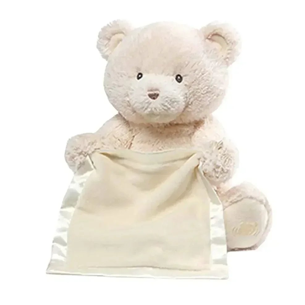 لعبة طفل إخفاء والبحث، دمية دب يمكن أن تتحدث ويلعب الإخفاء والبحث، لعبة قطيفة كهربائية بأربعة ألوان #6