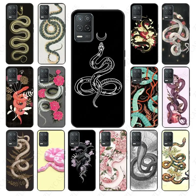 funda The Snake and Fern shell Phone cover For oppo Realme C25Y C55 C25S S21Y C11 6i 9i 7pro 8pro 9pro 11pro plus 10 Case coque