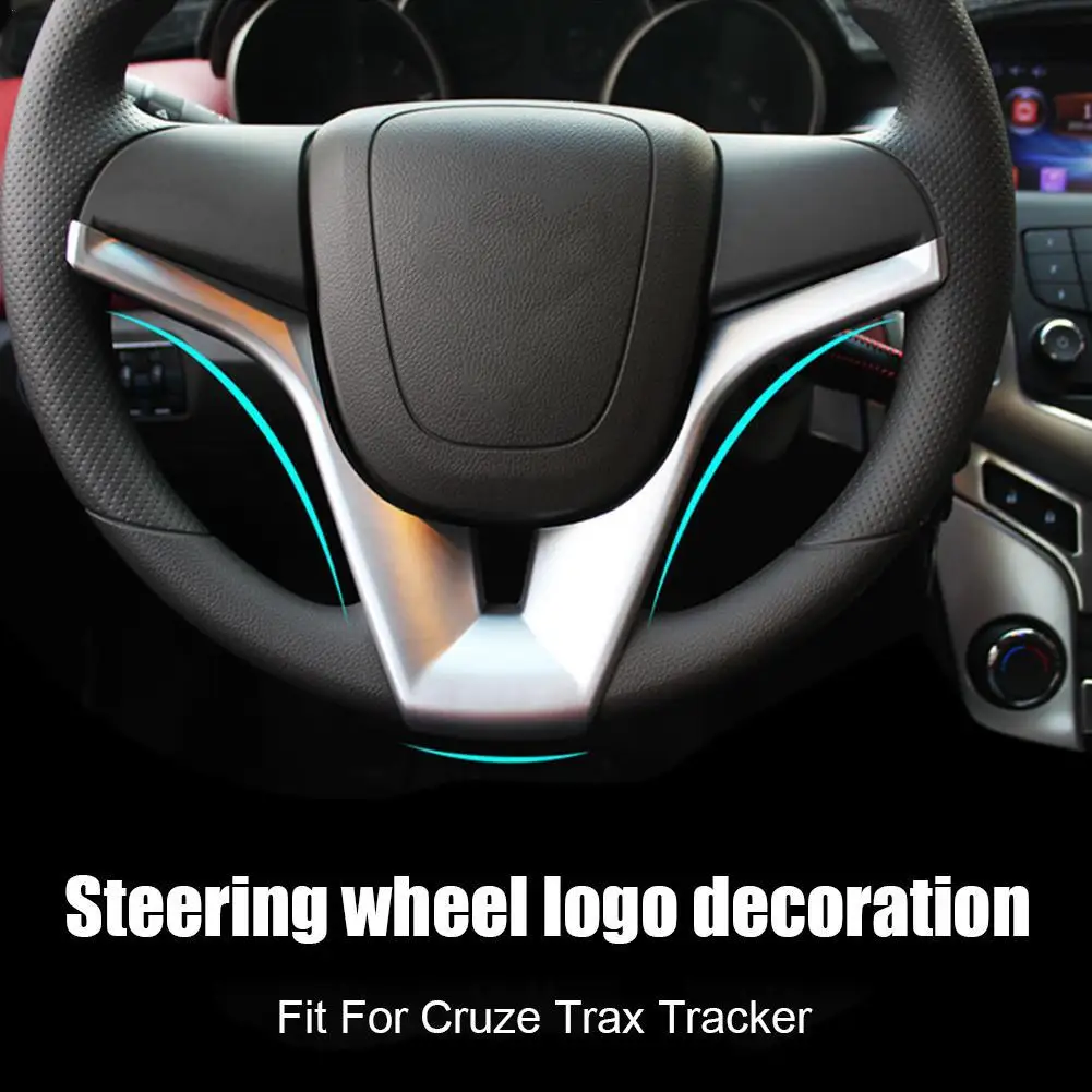 

Premium Steering Wheel Trim Sticker for Chevrolet Cruze/Trax/Tracker - & Stylish Interior Moulding Insert Cover