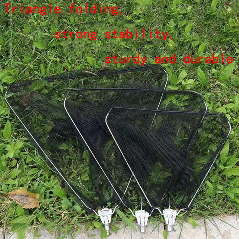 Lawaia Salabardo plegable de acero inoxidable para pesca con mosca - imagen 5